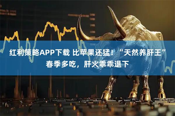 红利策略APP下载 比苹果还猛！“天然养肝王”春季多吃，肝火乖乖退下